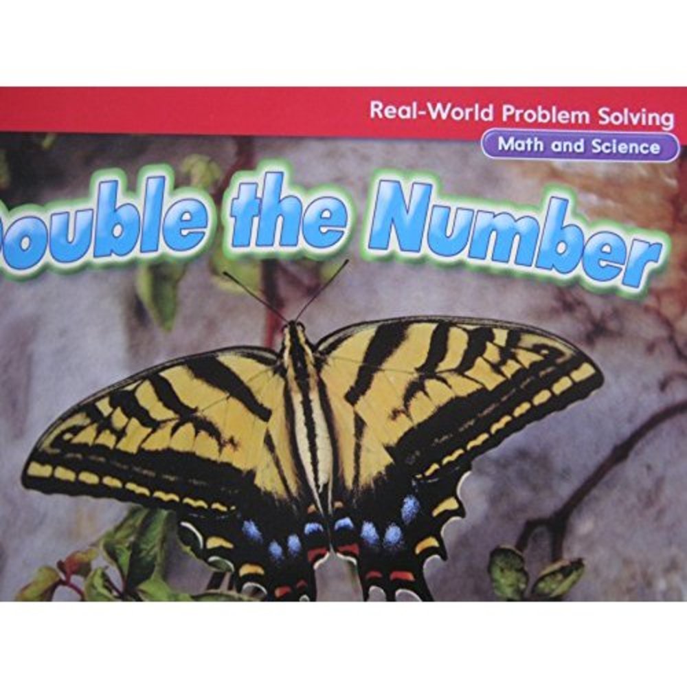 Real-World Problem Solving Library Grade 1 Double the Number, GR D, Benchmark 6